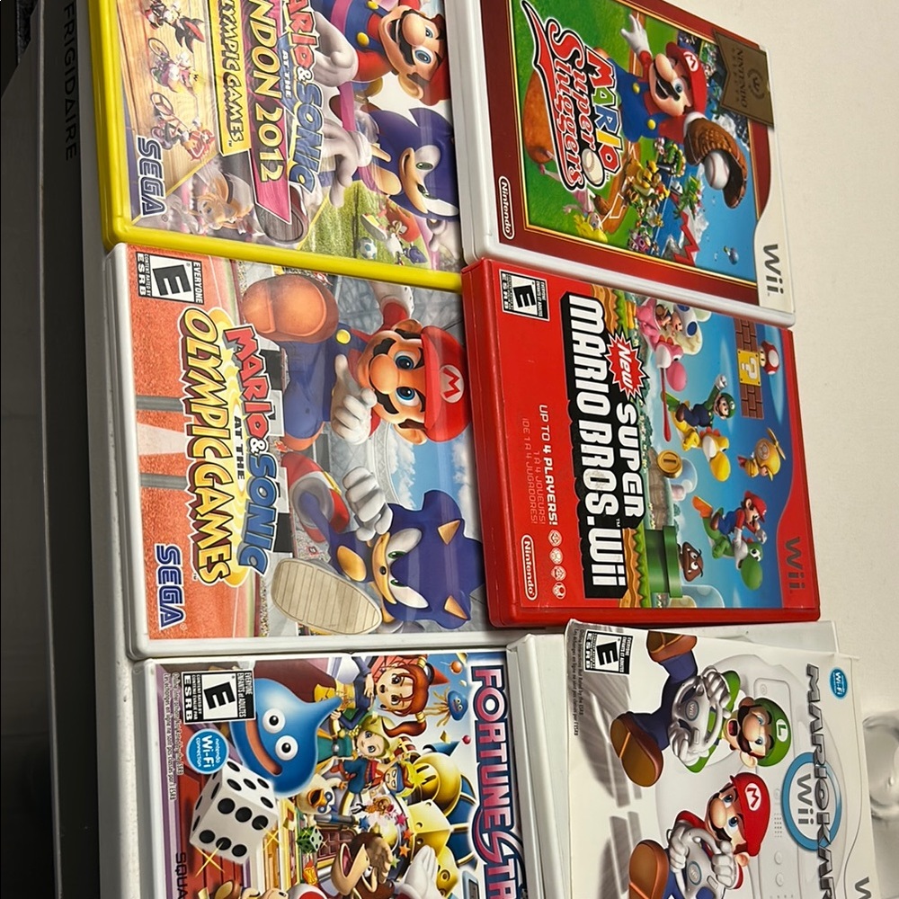 Nintendo Wii Game Collection  pack of 6! Great games to add to your collection!